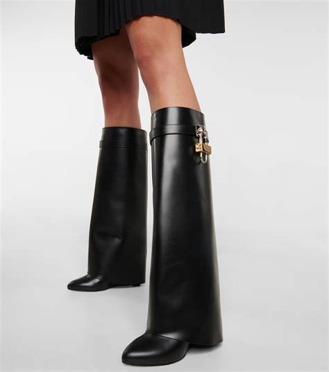 givenchy bot|givenchy shark lock boots.